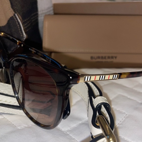Burberry dark Havana Alice brown gradient sunglasses main image 8
